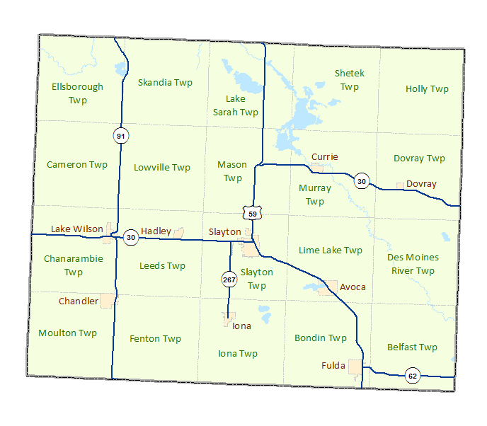 Murray County Maps