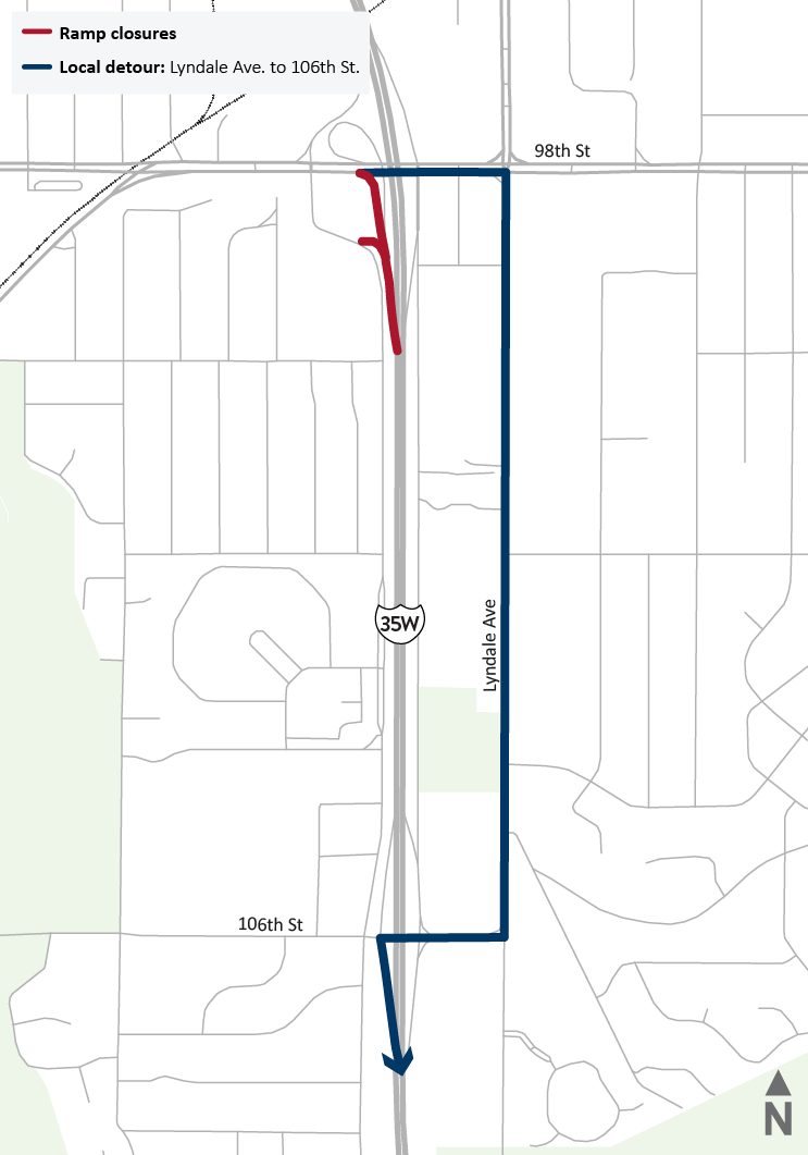 I35W in Bloomington Project MnDOT